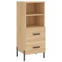 Credenza Rovere Sonoma 34,5x34x180 cm in Legno Multistrato