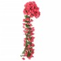 Ghirlande Fiori Artificiali 3 pz Rosa 85cm