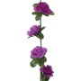 Ghirlande Fiori Artificiali 6 pz Viola Chiaro 240cm