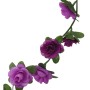 Ghirlande Fiori Artificiali 6 pz Viola Chiaro 240cm