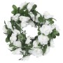 Ghirlande Fiori Artificiali 6 pz Bianco 240cm