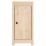 Credenze 2 pz 40x35x80 cm in Legno Massello di Pino