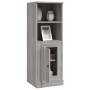 Credenza Grigio Sonoma 36x35,5x103,5 cm in Legno Multistrato