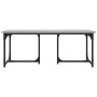 Tavolino da Salotto Grigio Sonoma 90x50x35 cm Legno Multistrato