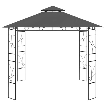 Gazebo 3x3x2,7 m Antracite 160 g/m²