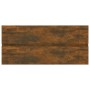 Mobile Lavabo Rovere Fumo 100x38,5x45 cm Legno Multistrato