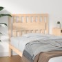 Testiera per Letto 105,5x4x100 cm in Legno Massello di Pino