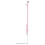 Sponda Letto di Sicurezza per Bambini Rosa 90x25 cm in Tessuto