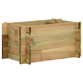 Fioriera Giardino Letto Vegetale Legno Pino Impregnato 40 cm