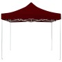 Gazebo Professionale Pieghevole Alluminio 2x2m Bordò