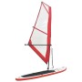 Set Tavola Gonfiabile da SUP con Vela Rosso e Bianco