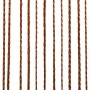 2 Pz Tende a Fili 100x250 cm Marroni