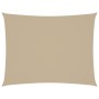 Parasole a Vela Oxford Rettangolare 2,5x3,5 m Beige
