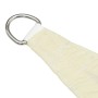 Parasole a Vela Oxford Rettangolare 2,5x4,5 m Crema