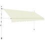 Tenda da Sole Retrattile Manuale 350 cm Crema