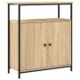 Credenza Rovere Sonoma 70x30x80 cm in Legno Multistrato