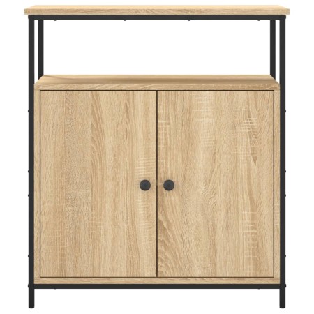 Credenza Rovere Sonoma 70x30x80 cm in Legno Multistrato