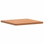 Piano per Tavolo 80x80x4 cm Quadrato Legno Massello di Faggio