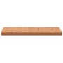 Piano per Tavolo 80x80x4 cm Quadrato Legno Massello di Faggio
