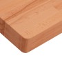 Piano per Tavolo 80x80x4 cm Quadrato Legno Massello di Faggio