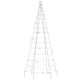 Illuminazione Albero di Natale su Pennone 200LED Colorato 180cm