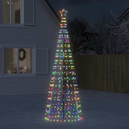 Illuminazione Albero di Natale Picchetti 570LED Colorato 300cm