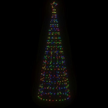 Illuminazione Albero di Natale Picchetti 570LED Colorato 300cm