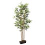 Albero Bambù Artificiale 828 Foglie 150 cm Verde