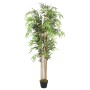 Albero Bambù Artificiale 1095 Foglie 150 cm Verde