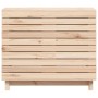 Cesto per Bucato 88,5x44x76 cm Legno Massello Pino