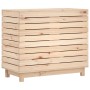 Cesto per Bucato 88,5x44x76 cm Legno Massello Pino