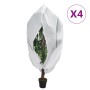 Coperture con Cerniera per Piante 4pz 70 g/m² 2,36x2 m