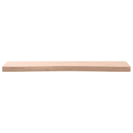 Piano per Scrivania 100x(55-60)x4 cm Legno Massello di Faggio