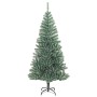 Albero di Natale Artificiale con 300 LED Palline e Neve 240 cm