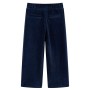 Pantaloni da Bambino in Velluto a Coste Blu Marino 92