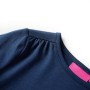 Maglietta da Bambina a Maniche Lunghe Blu Marino 116
