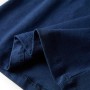 Maglietta da Bambina a Maniche Lunghe Blu Marino 116