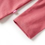 Maglietta da Bambina a Maniche Lunghe Rosa Antico 104