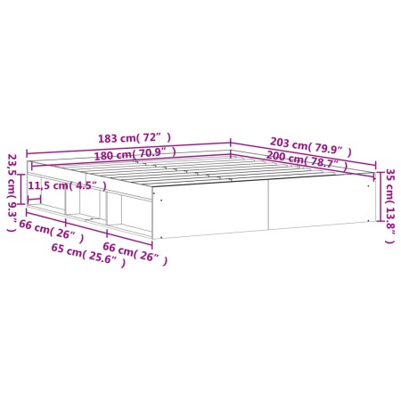 Giroletto Bianco 180x200 cm Super King