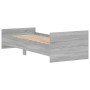 Giroletto Grigio Sonoma 75x190cm Small Single Legno Multistrato