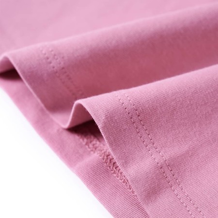 Maglietta per Bambini Maniche Lunghe Rosa Bruciato 140