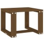 Tavolino da Giardino Miele 40x38x28,5 cm Legno Massello Pino