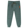 Pantaloni Tuta per Bambini Verde Scuro 92