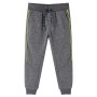 Pantaloni Tuta per Bambini Grigio Mélange 104