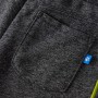 Pantaloni Tuta per Bambini Grigio Mélange 128
