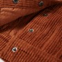 Giacca per Bambini in Velluto a Coste Cognac 104