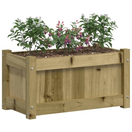 Fioriera da Giardino 60x31x31 cm in Legno di Pino Impregnato