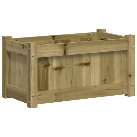 Fioriera da Giardino 60x31x31 cm in Legno di Pino Impregnato