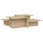 Tavolini da Salotto 2 pz Rovere Sonoma in Legno Multistrato