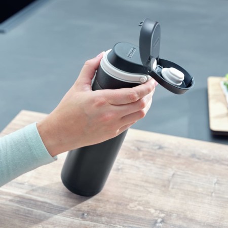 Leifheit Thermos Flip 600 ml Nero